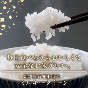 令和7年産 ミルキークイーン 10kg(2kg×5) 白米 玄米 ミルキークイーン 新発田市産 《2025年12月発送》 sasakikoki002_01_202512