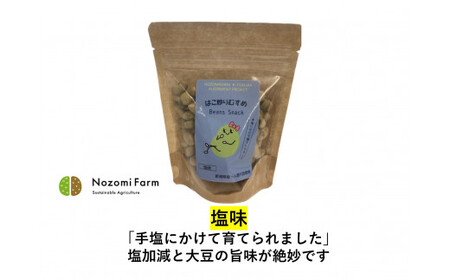 一人娘大豆の炒り豆菓子 はこ炒りむすめ 3点セット　【 炒り大豆 豆菓子 一人娘 大豆 セット 農福連携 B31 】 [B31]