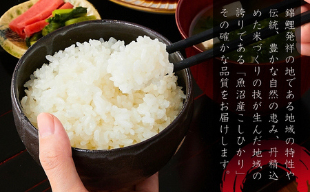 魚沼産コシヒカリ 5kg2袋×6回隔月お届け 米萬商店 | 60kg 定期便 新潟県 魚沼 令和7年