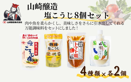 塩こうじ8個セット 山崎醸造 | こうじ