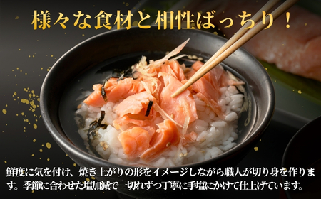 サーモン切り身10袋セット 甘塩サーモン 吉雪 鮭づくし