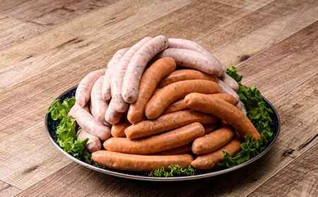 北海道産 BBQウィンナー 3種セット 計1.5kg （250g×6）  おかず お弁当 おつまみ ソーセージ 肉 食品 北海道 南幌町 NP1-230