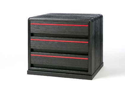 総桐からくり金庫箪笥【シンプル】（三段） 加茂が誇る伝統の桐箪笥 《サイズ：W400×D350×H360mm》