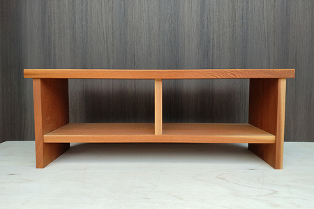 ケヤキ無垢TVボード 《高さ約400×幅約1050×奥約330（mm）》 ケヤキ無垢材 木製 手作り 家具 インテリア 新生活 新生活 加茂市 吉建 【 ケヤキ 槻 TVボード テレビボード 伝統工芸 職人 小京都 無垢材 シンプル おしゃれ 】