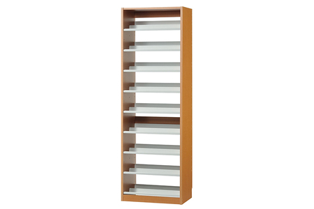 タンデムCDストッカー TCS590N ナチュラル 【CD 最大963枚収納 奥行の二段式】