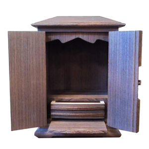 ミニ仏壇（焼桐仕上）《幅29×奥行25×高さ40（cm）》