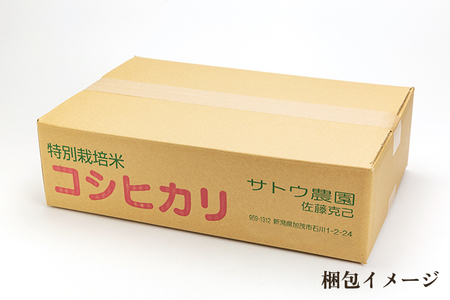 【令和6年産新米先行予約】化学肥料不使用の従来コシヒカリ【里の蔵3kg】特別栽培 有機肥料で育った厳選米 加茂市 新潟サトウ農園