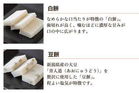 餅 杵つき黄金餅 約2kg（10切れ入り×4袋）《順次出荷》 新潟県産こがねもち米