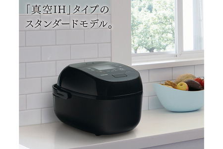 東芝 真空IH 炊飯器 炎匠炊き 5.5合炊き RC-10VRV(K) グランブラック《TOSHIBA 2023年スタンダードモデル 炊飯器 真空IH炊飯ジャー》【東芝 炊飯ジャー 炊飯器 大火力 本かまど 銅かまど丸釜 炊飯器 家電 電化製品 キッチン家電 生活家電 人気家電  家電製品 炊飯器 家電 炊飯器 電化製品 新生活】