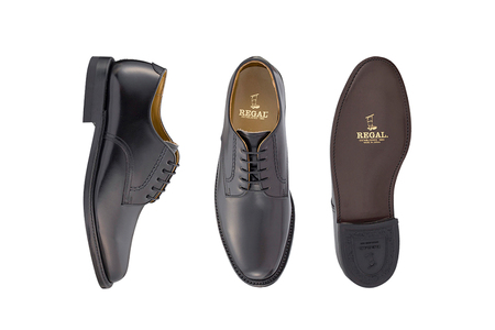 REGAL 2504 NAEBT プレーントゥ ブラック 27.0cm 大きめサイズ リーガル ビジネスシューズ 革靴 紳士靴 メンズ リーガル REGAL 革靴 ビジネスシューズ 紳士靴 リーガルのビジネスシューズ ビジネス靴 新生活 新生活
