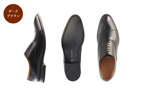 REGAL 811R ALT ストレートチップ ダークブラウン 25.0cm リーガル ビジネスシューズ 革靴 紳士靴 メンズ リーガル REGAL 革靴 ビジネスシューズ 紳士靴 リーガルのビジネスシューズ ビジネス靴 新生活 新生活