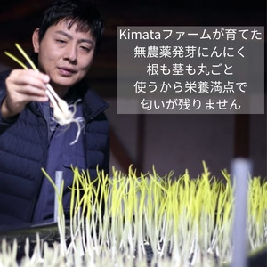 ガリバタ 2個セット 100g × 2個 （ 200g ） kimataファーム にんにく 発芽ニンニク スプラウトにんにく ガーリックバター バター 臭わない 新潟県 見附市