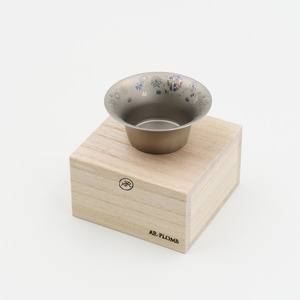 純チタン製お猪口 「長岡花火」