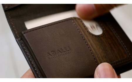 【こだわりの革アイテム】名刺ケース（チョコ）1087018   革製品 レザー 名刺入れ