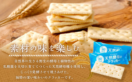 ブルボン「天然酵母のクラッカー」48枚入×6袋　1094012