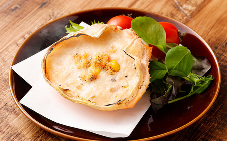 カニみそ甲羅盛り＆カニ甲羅グラタン カニ三昧セット 1095002