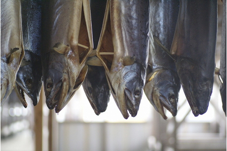 A4096 塩引鮭半身（3切×4パック） | 新潟県村上市 | ふるさと納税 