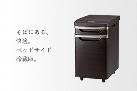 ベッドサイド冷蔵庫 (HR-D282BR)
