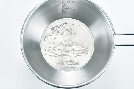 【UNIFLAME】富士桜シェラカップ 2個セット【 ユニフレーム キャンプ アウトドア バーベキュー BBQ ソロキャン 】