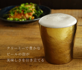 チタン二重タンブラー 玲 華チタン 群青 250ml