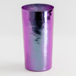 チタン二重タンブラー 彩光 プレミアム 玉虫 350ml