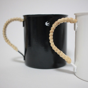 グローカルスタンダードプロダクツ TSUBAME RATTAN Mug Lサイズ (ブラック)