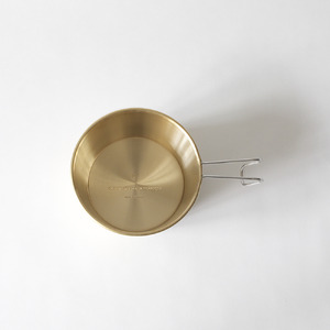 グローカルスタンダードプロダクツ TSUBAME Sierra cup / 480ml / ゴールド