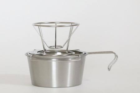 グローカルスタンダードプロダクツ TSUBAME / ワイヤードリッパー & シェラカップ480ml セット / シルバー