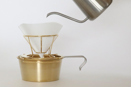 グローカルスタンダードプロダクツ TSUBAME / ワイヤードリッパー & シェラカップ480ml セット / ゴールド