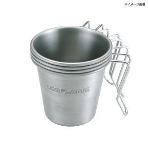 【UNIFLAME】スタッキングマグ350 チタン 3個セット