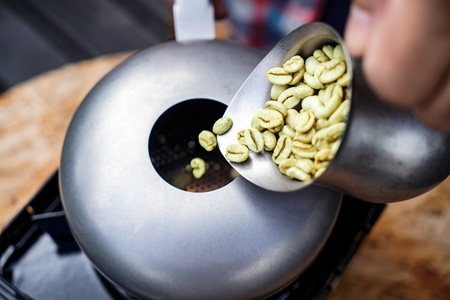 ハンドコーヒーロースター (生豆手焙煎機)