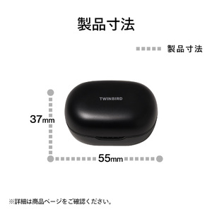 ワイヤレスイヤホン (AV-9344B)