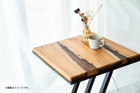 オーダーメイド レジン天板チケット (横45cm × 縦45cm、天板厚3cm) 