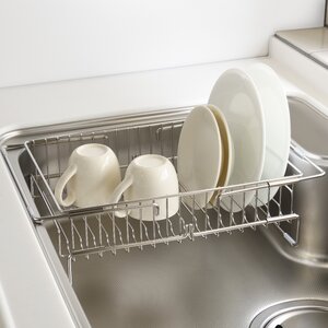 EM-086 燕三 シンクイン・オンで使える伸縮式水切りかご