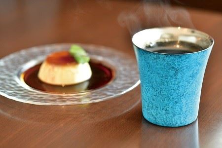 折燕ORI-EN 二重タンブラー260ml・コーヒースプーン・ヒメフォーク BLUE