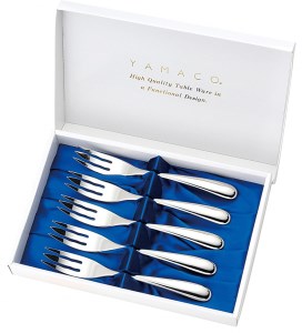 ホームフェスタ スパゲティーフォーク5本セット(白紙箱梱包)