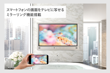 【別途設置工事必要】32V型浴室テレビ(VB-BB321G)