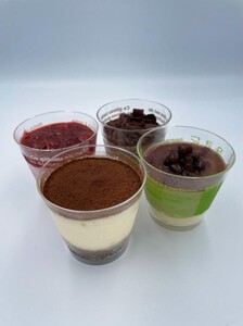 お米で出来たティラミス・ムースセット計4個 スイーツ お菓子 洋菓子 低カロリー 濃厚 滑らか とろける 健康 詰め合わせ 冷凍 新潟県 妙高市