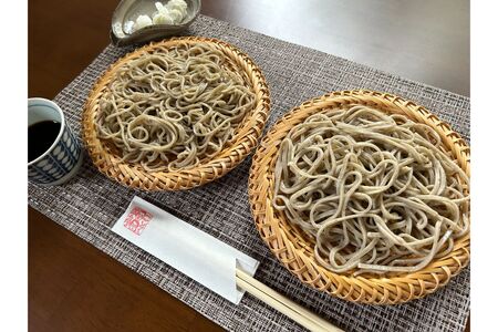 妙高こそば×4人前 妙高田舎蕎麦×2人前 計6人前セット 特製つゆ付き 生めん 太打ち 打ち立て 本枯節出汁 在来種蕎麦 石臼引き 国産 新潟県 妙高市