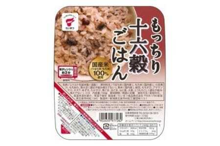 もっちり十六穀ごはん 160ｇ×12個 たいまつ食品株式会社