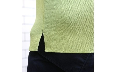 体にやさしいニットポロシャツ ライムS | 新潟県 五泉市 ニット