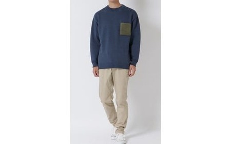 胸ポケットボアセーター ( ネイビー・Mサイズ ) | メンズ ニット