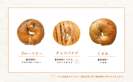 ベーグル おまかせ 10個 パン 新潟県 五泉市 ReRi Bagel