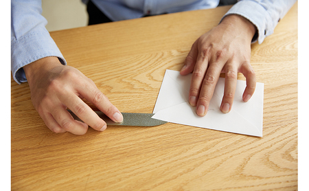 文具 定規&レターオープナー「fish」(グリーン)【1本】 文房具