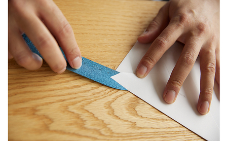 文具 定規&レターオープナー「fish」(ブルー)【1本】 文房具