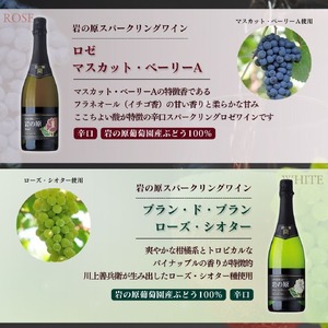 ワイン 岩の原スパークリング・善スパークリングワイン４本セット（750ml） 酒 ギフト 新潟 上越