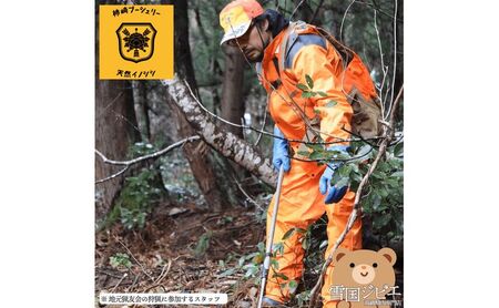 (ペット用)【雪国ジビエ】雪国イノシシ ペット用ジャーキー 100g 肉 イノシシ 猪 猪肉 新潟 新潟県産