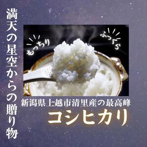 新米 令和7年 新潟県産 コシヒカリ 5kg 5キロ 上越市 清里産 星の里米 TY GREEN 白米 精米 送料無料 2025年10月上旬より順次発送
