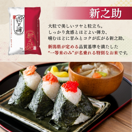 8月上旬より配送】農家応援! 新之助 10kg 6か月定期便 緊急価格改定