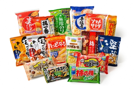 亀田製菓 米菓16種 詰め合わせセット お菓子 あられ おかき せんべい つまみ おつまみ 晩酌 2A10016